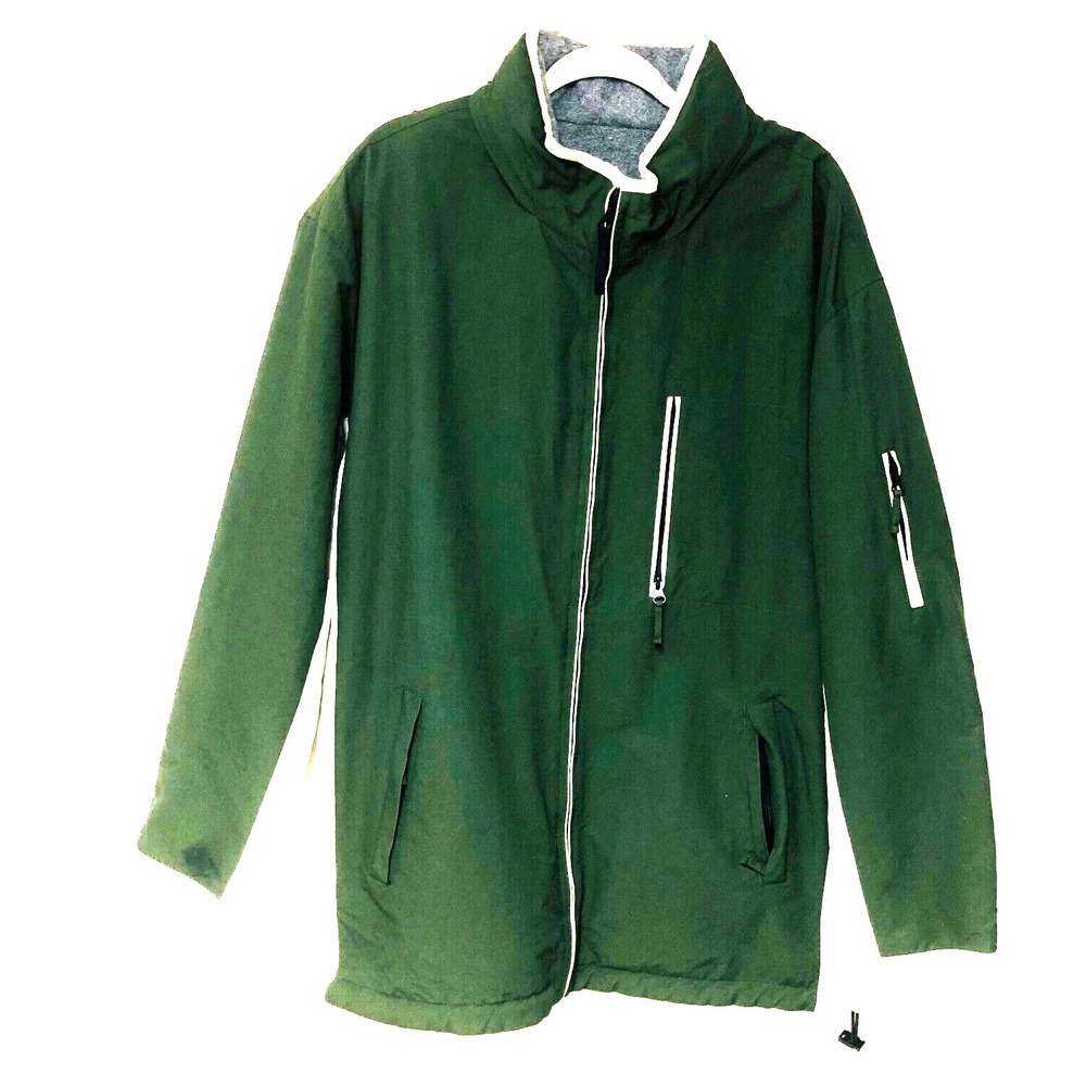Vintage Cremieux Reversible Jacket Fleece Gorpcore Utility Streetwear Mens XXL